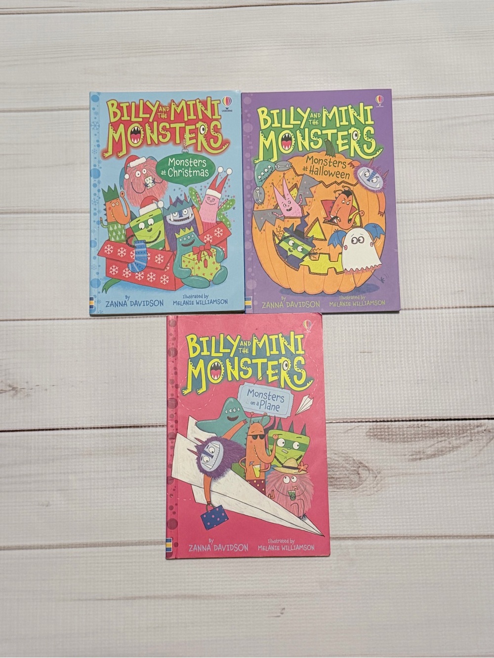 Billy and the Mini Monsters Picture Book Set - Colorful Covers
